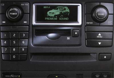 2003 Volvo XC90 6 Disc In Dash CD Player 8682073