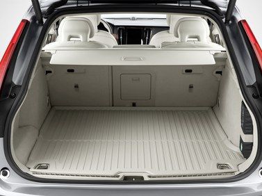 2017 Volvo V90 Mat, load compartment, moulded plastic