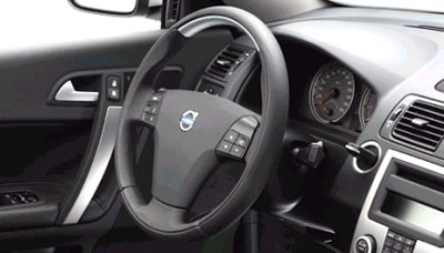 2008 Volvo C70 Sporty Aluminum Steering Wheel
