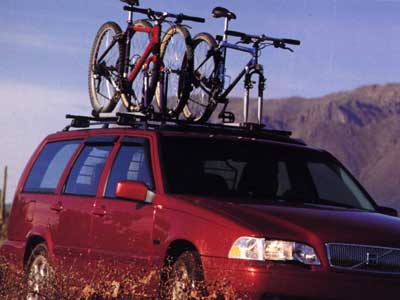 2000 Volvo V70AWD Fork-Mounted Bike Rack