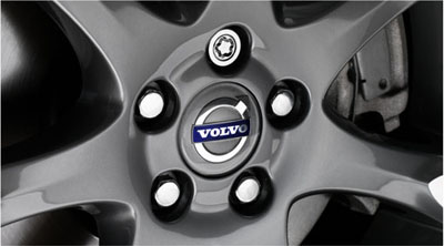 2015 Volvo V60 Cross Country Lockable Wheel Bolt Kit - Chrome 31373396