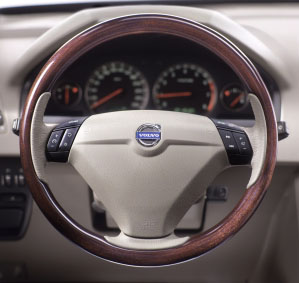 2006 Volvo XC90 Wood Steering Wheel