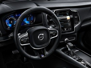 2017 Volvo V90 Cross Country Steering wheel, sport, leather