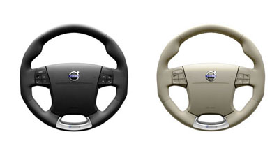 2008 Volvo V70 Steering wheel, sport, aluminum inlay
