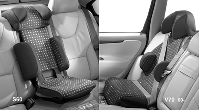 2008 Volvo S80 Child seat, padded upholstery