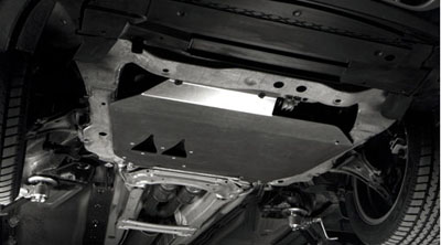 2009 Volvo S40 Protective plate, beneath the engine