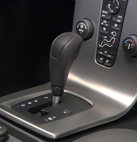 2010 Volvo S40 Gear shift knob, leather