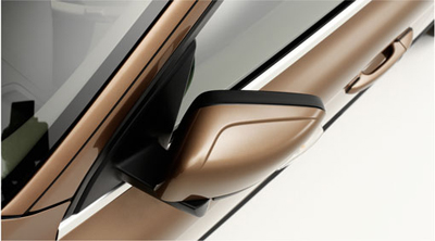 2008 Volvo S80 Rearview mirror, door, foldable with ground lighting