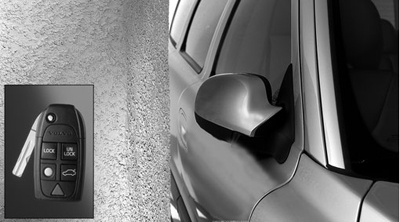 2014 Volvo XC90 Mirrors, door, foldable with ground lighting