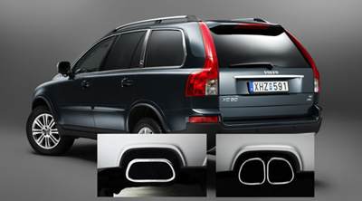 2012 Volvo XC90 End pipes
