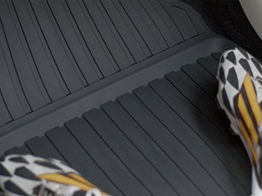 2017 Volvo XC90 Mat, passenger compartment floor, molded plastic