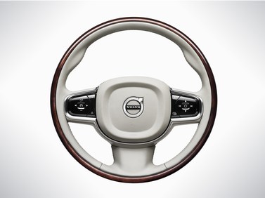 2017 Volvo S90 Steering wheel, wood